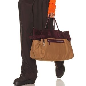 Nylon travel size handbag